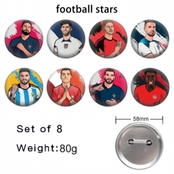 Football Anime tinplate brooch...