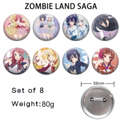 ZombieLandSaga Anime tinplate ...
