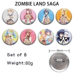 ZombieLandSaga Anime tinplate ...