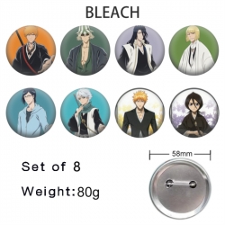 Bleach Anime tinplate brooch b...