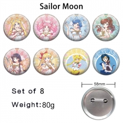 sailormoon Anime tinplate broo...