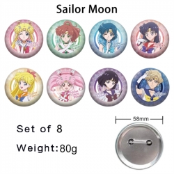 sailormoon Anime tinplate broo...