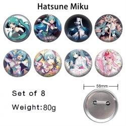 Hatsune Miku Anime tinplate br...