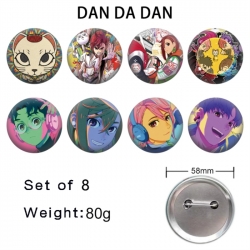DANDADAN Anime tinplate brooch...