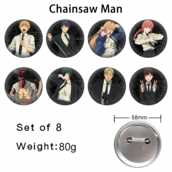 Chainsaw Man Anime tinplate br...