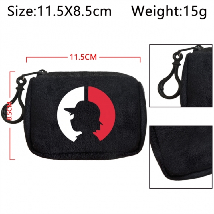 Pokemon Anime Plush Wallet Storage Bag Earphone Bag Coin Wallet price for 5 pcs