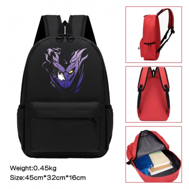 Naruto Anime peripheral Oxford cloth color cartoon backpack 45x32x16cm