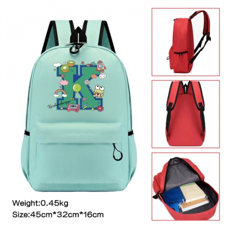 Sanrio Anime peripheral Oxford cloth color cartoon backpack 45x32x16cm
