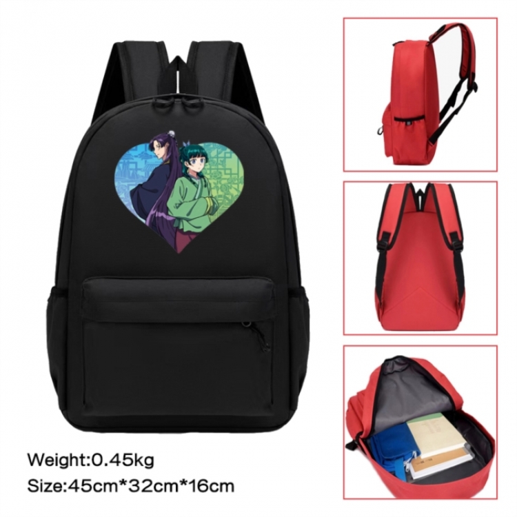 The Apothecary Diaries Anime peripheral Oxford cloth color cartoon backpack 45x32x16cm