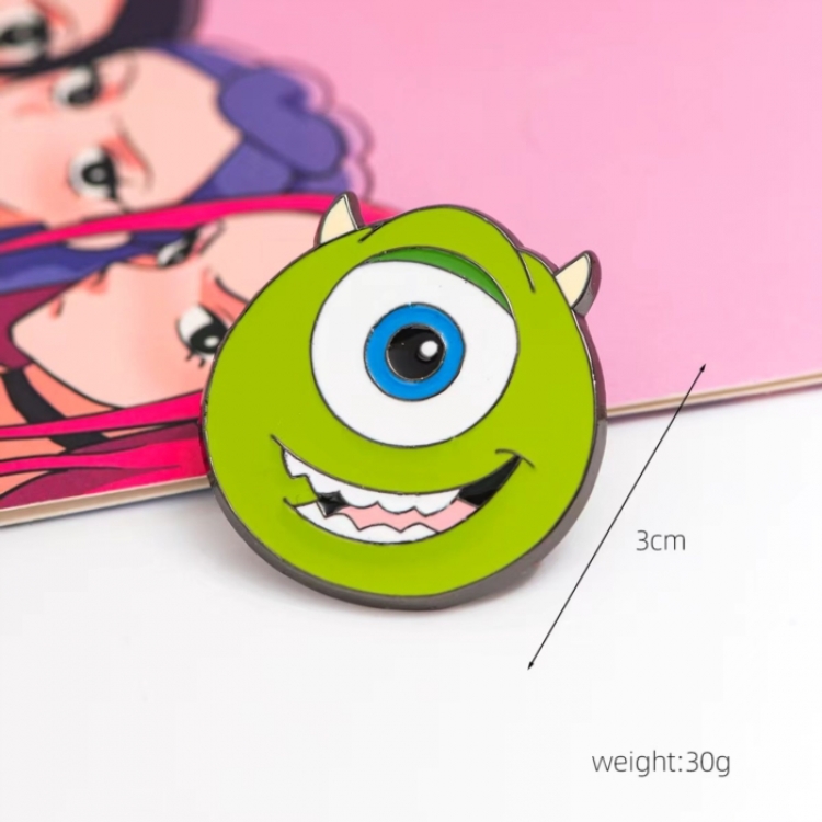 K-Pop Demon Hunters Anime cartoon metal brooch  price for 5 pcs