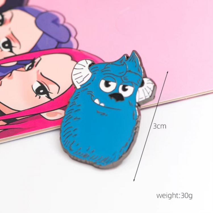 K-Pop Demon Hunters Anime cartoon metal brooch  price for 5 pcs