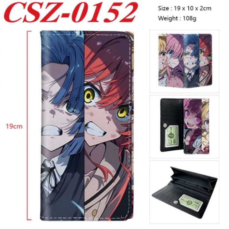 BOCCHI THE ROCK! Anime peripheral long three fold wallet 19x10x2cm