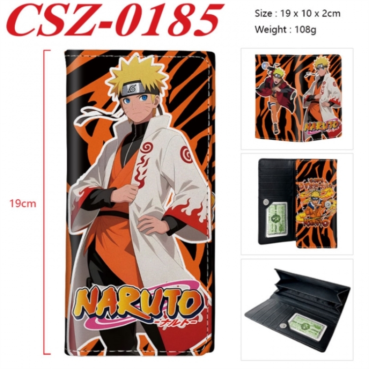 Labubu Anime peripheral long three fold wallet 19x10x2cm