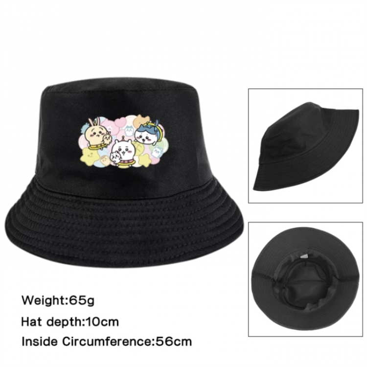 Chiikawa Anime Printed Outdoor Fisherman's Hat Sunshade Hat 56cm