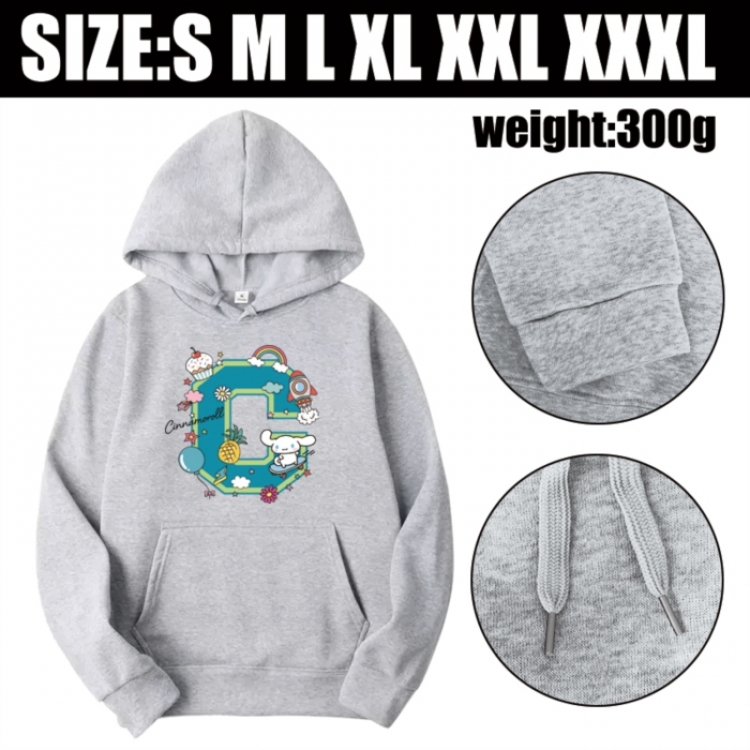 Sanrio Anime printed hooded sweatshirt top from S to 3XL