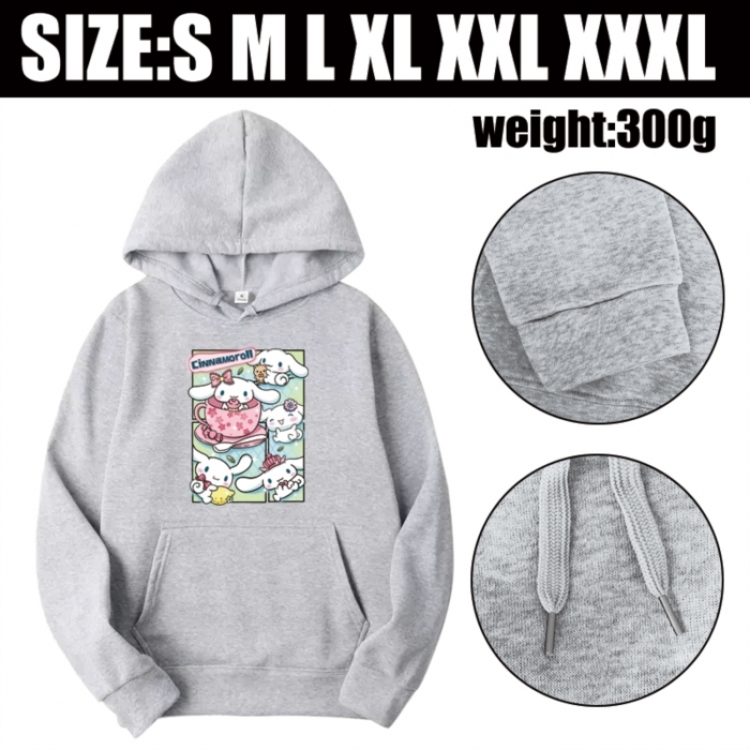 Sanrio Anime printed hooded sweatshirt top from S to 3XL
