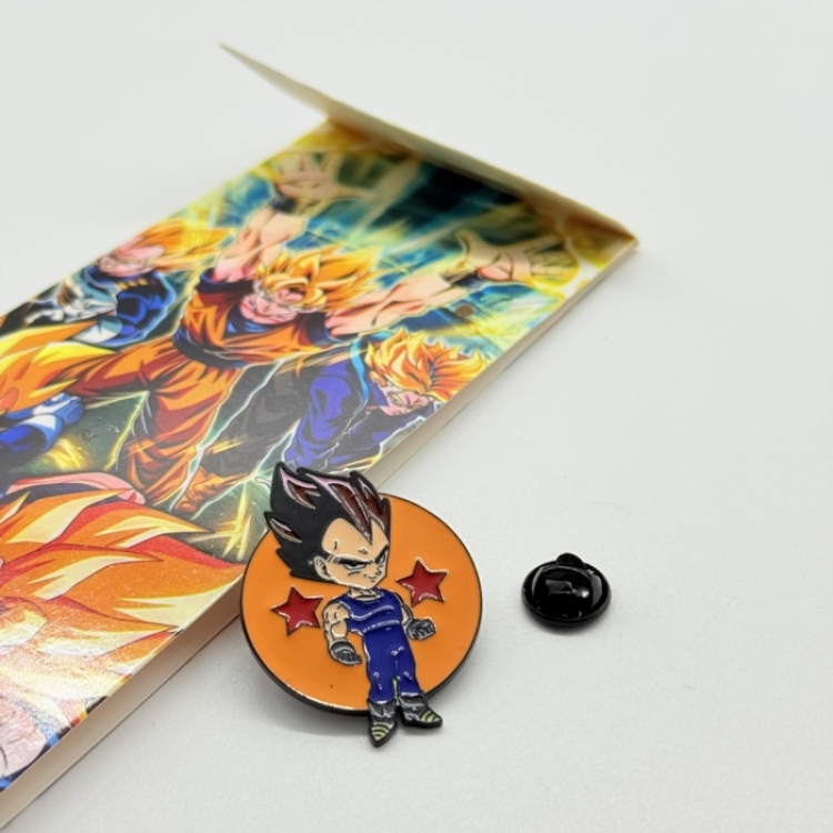DRAGON BALL Anime cartoon metal brooch  price for 5 pcs 