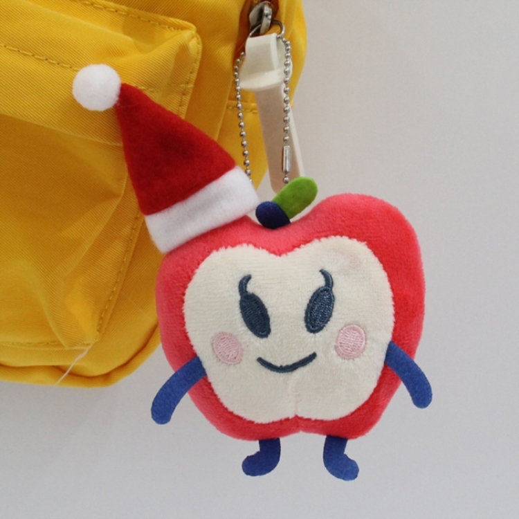 Electronic pets with Christmas hats Woolen material+PP cotton plush toy pendant 9x6x10cm price for 5 pcs