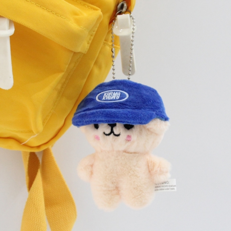 SKZOO Little rabbit fur+PP cotton plush toy pendant 12x7x4cm price for 5 pcs