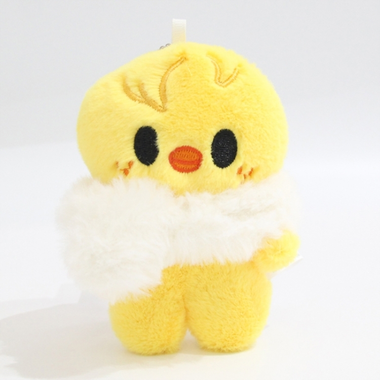 SKZOO Little rabbit fur+PP cotton plush toy pendant 12x8x5cm price for 5 pcs