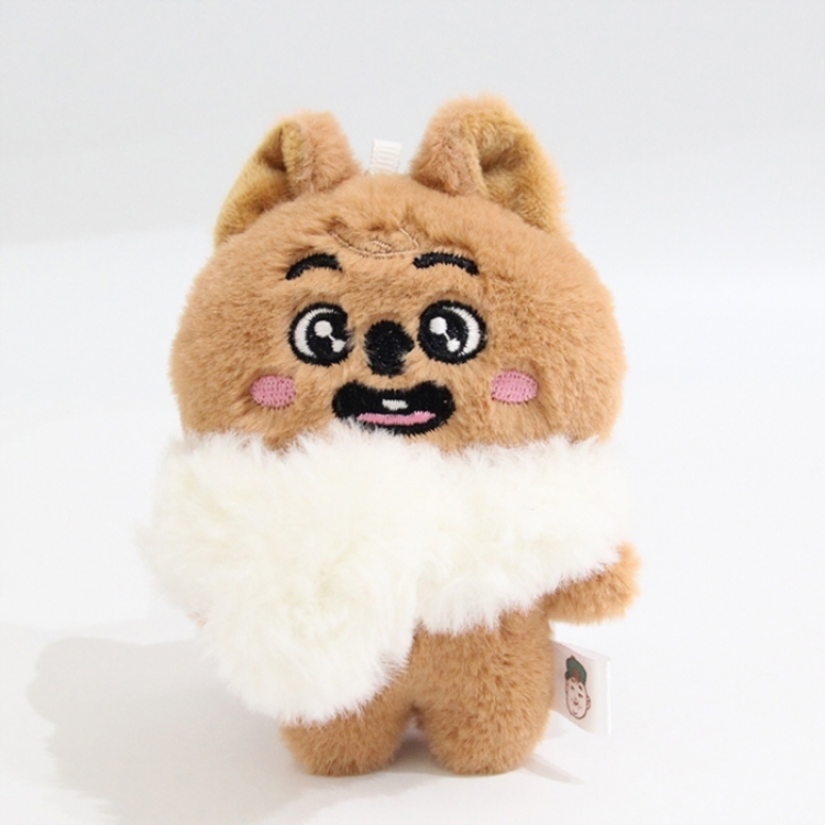 SKZOO Little rabbit fur+PP cotton plush toy pendant 12x8x5cm price for 5 pcs