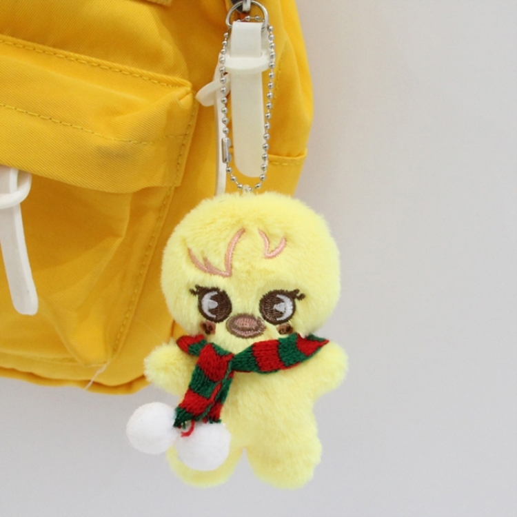 SKZOO Baby rabbit fur + PP cotton Plush Toy Pendant 8x5x8cm price for 5 pcs