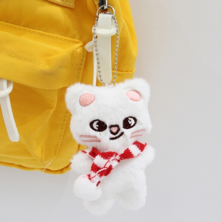 SKZOO Baby rabbit fur + PP cotton Plush Toy Pendant 8x5x8cm price for 5 pcs
