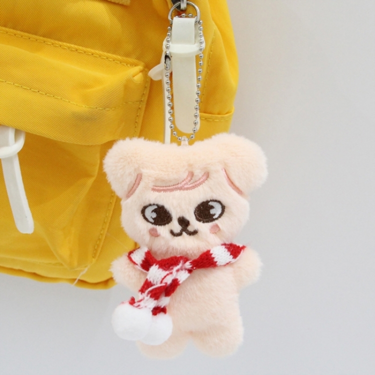 SKZOO Baby rabbit fur + PP cotton Plush Toy Pendant 8x5x8cm price for 5 pcs