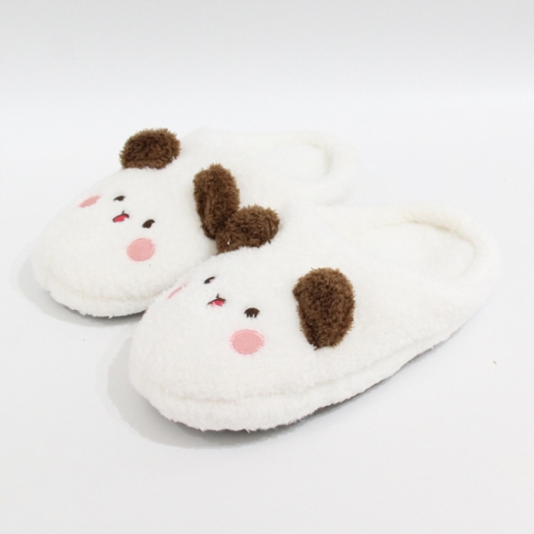 Yier Bubu Half pack shoes plush Woolen material PP cotton shoes slippers 26CM