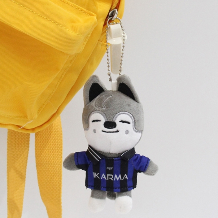 SKZOO Crystal Super Soft PP Cotton Plush Toy Pendant 13x7x5cm