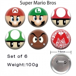 Super Mario Anime Tinplate Bri...