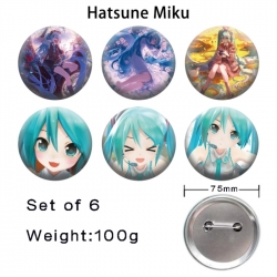 Hatsune Miku Anime Tinplate Br...