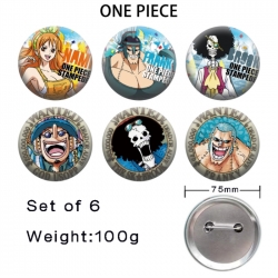 One Piece Anime Tinplate Brigh...