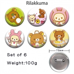 Rilakkuma Anime Tinplate Brigh...