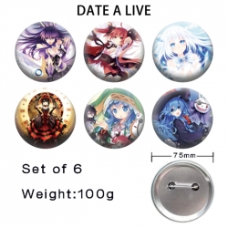 Date-A-Live Anime Tinplate Bri...