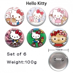 Hello-Kitty Anime Tinplate Bri...