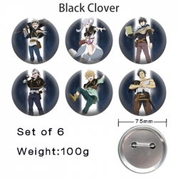 Black Clover Anime Tinplate Br...