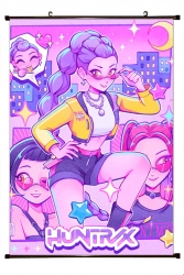 K-Pop Demon Hunters Anime blac...