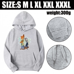 Zootopia Anime printed hooded ...