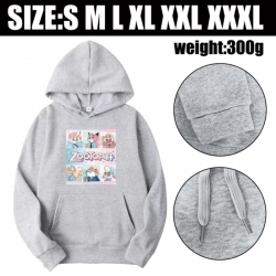 Zootopia Anime printed hooded ...