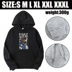Gundam Anime printed hooded sw...
