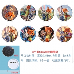 Zootopia Anime Round cloth fil...