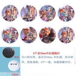 Zootopia Anime Round cloth fil...