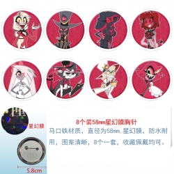 Hazbin Hotel Anime round Astra...