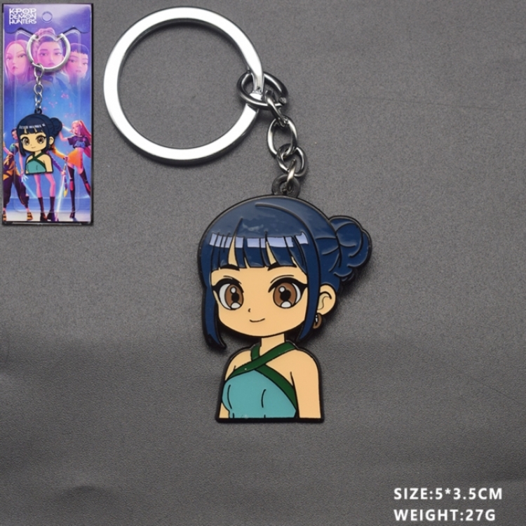 K-Pop Demon Hunters Anime and cartoon keychain accessories