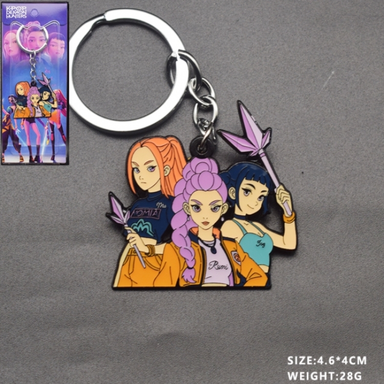 K-Pop Demon Hunters Anime and cartoon keychain accessories