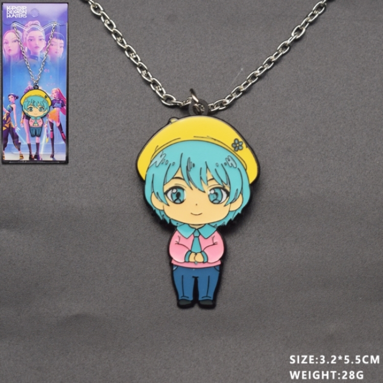 K-Pop Demon Hunters Anime cartoon necklace pendant