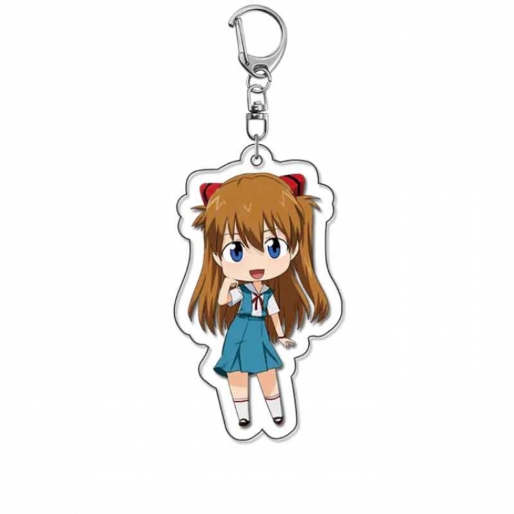 EVA Anime Acrylic Keychain Charm price for 5 pcs