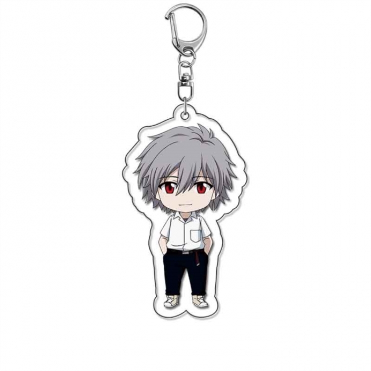 EVA Anime Acrylic Keychain Charm price for 5 pcs