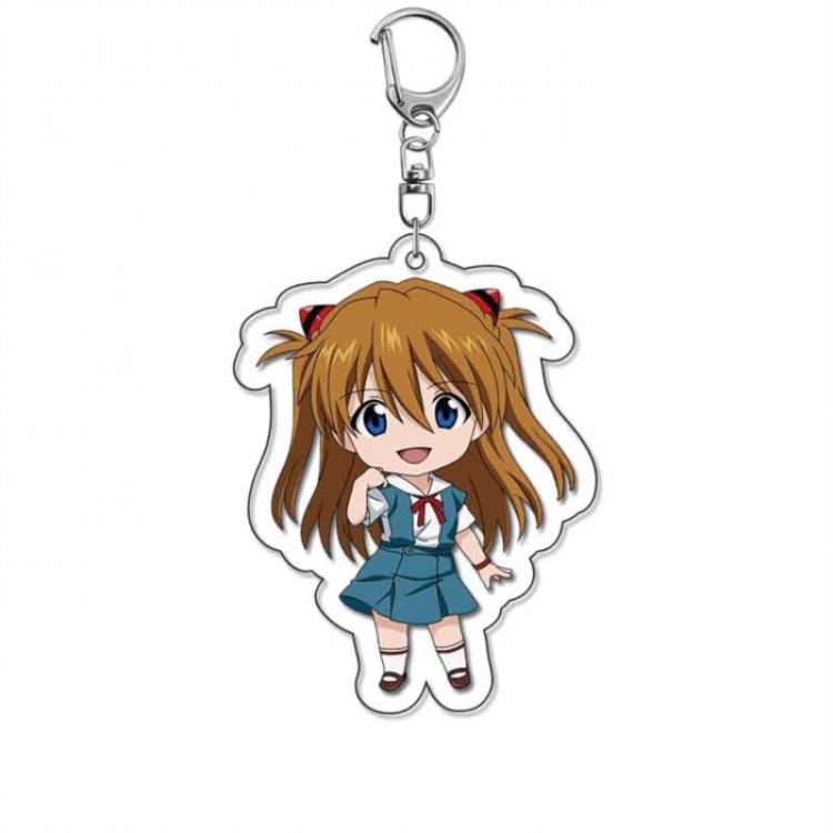 EVA Anime Acrylic Keychain Charm price for 5 pcs
